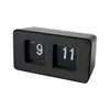 Auto Flip Over Clock Desk Flip Internal Gear Operated Stylish Modern Desk Wall Digital Clock Home Decor New Drop LJ2012112498