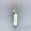 Mode Tassel Keychain Pendant Cartoon Plush Keyring Bil Nyckel Kedjan Bag Dekoration Kreativitet Present 9 Färger