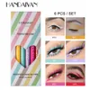 HANDAIYAN 20 Color Matte Eyeliner Gel Pencil Easy to Wear Colorful White Yellow Blue Eye Liner Pen Cream Makeup Cosmetics