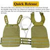 Taktyczne polowanie na kamizelkę War Training Body Armour Paintball Molle Shooting Plaster Talerz kamizelki13680631