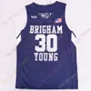 Jerseys BYU Brigham Young Cougars Basketball Jersey NCAA College 45 Fousseyni Traore 5 Gideon George 23 Yoeli Childs 5 Jake Toolson Jimmer Fredette Alex Barcello