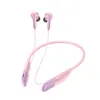 Vikbar AKZ-R10 coola h￶rlurar tr￥dl￶sa h￶rlurar ljus mini in-ear nackband sport fitness bas ljud h￶rnlurar f￶r smartphones