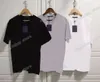 22ss Män Kvinnor Designers T-shirts T-shirt bokstäver tryck kort ärm Man Crew Neck paris Mode Streetwear svart vit grå XS-L