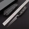 Bladetricks Fratello Cuchillo táctico 1070 Hoja de acero para resortes Mango G10 Cuchillo EDC para acampar al aire libre Herramienta de defensa cuerpo a cuerpo Recoge regalos BM UT