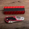 1pcs KS 8200 Assisted Open Flipper Folding Knife 8CR13 Satin Blade T6061 Hantera EDC Pocket Multi-Tool Knives