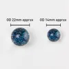 Hookahs Design Terp Pearls Glass Ball Colorful Star Sky Od 14mm 22mm Cap de carboidratos para quartzo Banger Dab Rig Rig