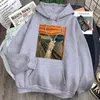 Vintage Yağlıboya Baskı Adam Hoodie Rahat Polar Harajuku Hoody Streetwear Erkek Vintage Moda Hoody Hip Hop Punk Hoodies H1227