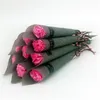 Blumenseifenblume Valentinstag Geburtstag Weihnachten Geschenksets für Frauen Hochzeitsdekoration 14 Stile Künstliche Rose T3I51575