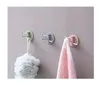 Roterbar traceless 3-gren krok multifunktion badrum handduk bad boll vägg kök sked rag svamphållare nyckel krokar dd m2