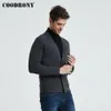Coodrony Brand Sweater Men Streetwear Fashion Sweater Coat Män med fickor Autumn Winter Warm Cashmere Wool Cardigan Men 91105 201126