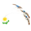 Automatisk elektrisk roterande kattleksak Flying Bird Plastic Funny Pet Dog Kitten Interactive Training Toys JK2012XB