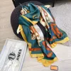 berömd designer ms xin design presentscarf högkvalitativ 100 sidenscarf storlek 180x90cm gratis leverans buu4