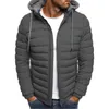 Erkek kış ceket yeni aşağı pamuk ceket erkek gevşek pamuk-yastıklı ceket Avrupa boyutu kapşonlu yastıklı ceket