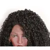 Parrucche anteriori in pizzo afroamericano resistenti al calore resistente alla densità 180 densità curvetta parrucca di pizzo sintetico a lungo per donne nere9199660