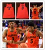 2022 NCAA Florida Gators gestikte basketball jersey Ques Glover 15 Osayi Osifo 22 Tyree Appleby 14 Kowacie Reeves 11 Keyontae Johnson 12 Colin Castleton 44 Niels Lane