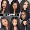 4x4 5x5 HD Fermeture en dentelle transparente avec faisceaux Kinky Cheveux raides Armure Vierge Brésilienne Trame de cheveux Remy avec fermetures Forawme Hair Productions