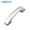 Vagsure 4pcs/lote abs plástico eletroplacado grande chuveiro de chuveiro maçaneta da porta de banho para acessórios para armários de móveis 201013