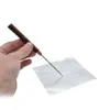 HORNET Hookah Foil Poker Puncher con mango de madera Herramienta de perforación Single Needle Foil Puncher Chicha Accesorios de papel de aluminio
