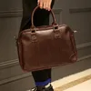 Mens affärer singel axel bärbar dator väska tvärsnitt män portfölj datorpaket lutande väska kvinnor handväskor väskor