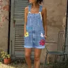 Mode Sexy Combinaisons Femmes Street Style Cowboy Shorts Strap Denim Salopette Courte Combinaisons Et Barboteuse Combishort Nouveau # 0409g30 T200704