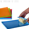 Non Stick Silicone Baking Mat Multi Function Swiss Roll Dough Pad Anti Skid Rectangle Kitchen Accessories Healthy Placemat