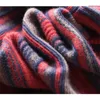تيلز القطن سترة سترات النساء الطائر الخريف الشتاء شريط القميص Mujer Sweter Robe Pull Femme Hiver Pullover Sweater Y200910