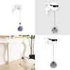 Teaser Cat Toy Interaction Benefit Intelligence Electronic Lifting Ball Cats Dog Toys Forniture per animali domestici Nuovo pattern 25mc J2