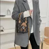 Sacos da noite Feminino Outono / Inverno Personalidade Moda Bonito Bolsa de Urso All-ombro Bolsa