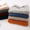 2020 Fall 100% Pure Cashmere Wool Women Pullover Sweater Winter Clothes Woman Long Sleeve Turtleneck Clothing Oversized Knitted LJ201113