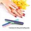 1pcs/lot Nail Files Nail Buffers Block 7 Professional Steps Buffing Polishing Shining Your Fingernail & Toenail Tool Kit Sets