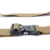 Swat equipamentos militares derrubam os homens do cinturão de cinturão do exército usados ​​para o corpo de combate do corpo tático fivela masculino de nylon esturoso x220216