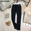 Bivigaos Mulheres Bolso Bolso Lavado Leggings Leggings Pants Calças Elásticas Denim Leggings Skinny Jeans Jeggings Mulheres Calças Mulheres 201105