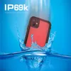 Waterproof Phone Cases For iPhone12 Mini 11 PRO XR Max XS 8Plus 7 6S Clear Redpepper Shockproof Snowproof Swimming Case6460563