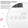 72W/36W Nail Dryer 36/18 PCS LEDs UV LED Nail Lamp For Manicure Pecicure Tools All Gels LCD Display 10/30/60/99s Timeing 220104