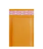 Bolsas amarillas para anuncios publicitarios con burbujas, 18X23cm, sobre de papel Kraft dorado, impermeable, nuevas bolsas exprés, bolsas de embalaje a la venta