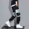 Pantaloni cargo da uomo stile coreano Jogger nero Pantaloni casual Hip Hop Abbigliamento uomo Streetwear Abbigliamento Harajuku Pantaloni sportivi moda uomo H1223