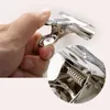 22/31/38/50 / 63mm Clip rotonde in metallo Clip per bulldog argento Clip per biglietti in acciaio inossidabile Clip per etichette Borse Ufficio LX3360