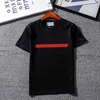 Billiga 20fw Fashion Men Women Pullovers T-shirts Mens Letters Tryckta Homme Sommarkläder S-2XL Gratis frakt Svartvitt