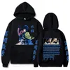 Demon Slayer Anime Hoodies Pullovers Tops Unisex с длинным рукавом повседневные модные ткани Мужчины и женские кофты