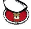 Hundar bibs jula hund stickade bandana husdjur tillbehör tillbehör till hundar halsduk husdjur valp apprepar accessororios älg hår ornament sn4927