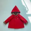 Elf Hat version de la veste coupe-vent en velours plus INS veste d'hiver pour enfants garçon vêtements d'automne Capes d'automne et d'hiver pour enfants