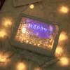 Gece Işıkları 3D Üç Boyutlu Kağıt Oyma Lamba Diy Diy Küçük Gece Erkek Arkadaş ve Kız Arkadaşınız Yeni Yıl Noel Hediyesi Doğum Günü Yaratıcı Uzaktan Kumanda Renkli