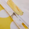 Ensemble de literie imprimé citron jaune 3/4pcs enfants / adultes linge de lit housse de couette drap de lit taie d'oreiller fruits housse de couette ensembles chambre 201210