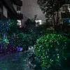 RGB Laser Kerstverlichting Moving Stars Red Green Blue Douches Projector Tuin Outdoor Waterdichte IP65 Decoratie met afstandsbediening en basis