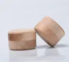 10pcs Small Round Wooden Storage Box Ring Box Vintage decorative Natural Craft Jewelry Case Wedding Accessories