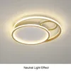 Creative Round LED Plafonniers Moderne Minimaliste Ultra-Mince 6cm Luminaires En Métal Nordic Home Décoration Éclairage Livraison Gratuite