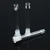 14mm Femelle à 18mm Mâle Verre Épais Downstem Narguilé Diffusé Tige Drop Down Adaptateur 8 Tailles Pour Eau Bong Dab Rigs