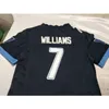 2324 Villanova Wildcats Julian Williams #7 Real Full Embroidery College Jersey Size S-4XL eller Custom något namn eller nummer Jersey