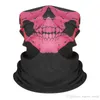 Seamless multifunctional magic turban Cycling mask Halloween props warm Skull washcloth colorful neckerchief portable facecloth A06463420