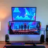 LED-Bar-Leuchten Multicolor-Musik-Sound-Kontroll-Atmosphäre-LED-Streifen mit Sound Active Funktion Musik Rhythmus Licht für Party Auto Desktop 32 Bit Music Level Indicator